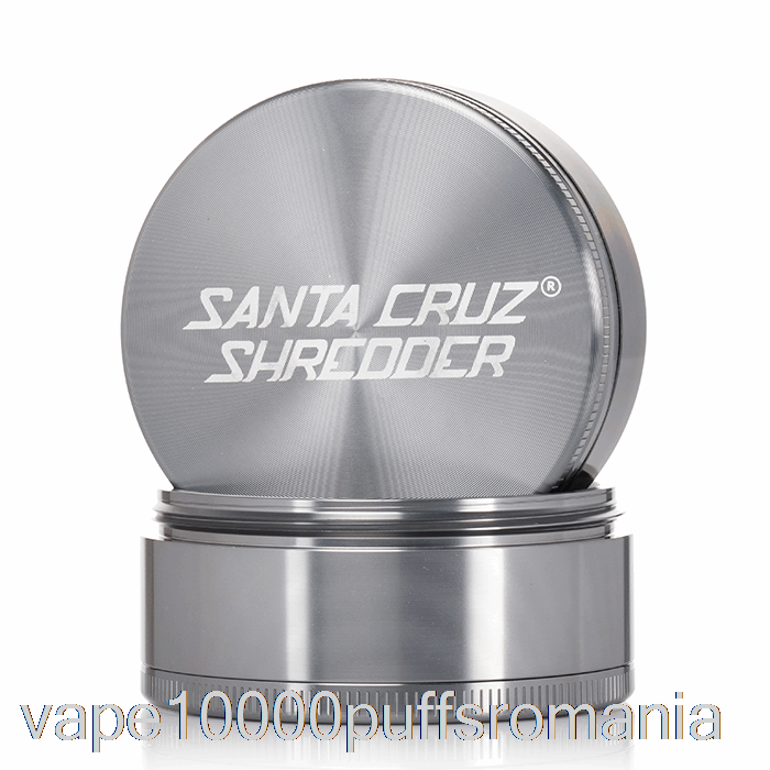 Vape Romania Santa Cruz Shredder 2.75inch Mare 4 Piese Tocator Gri (70mm)